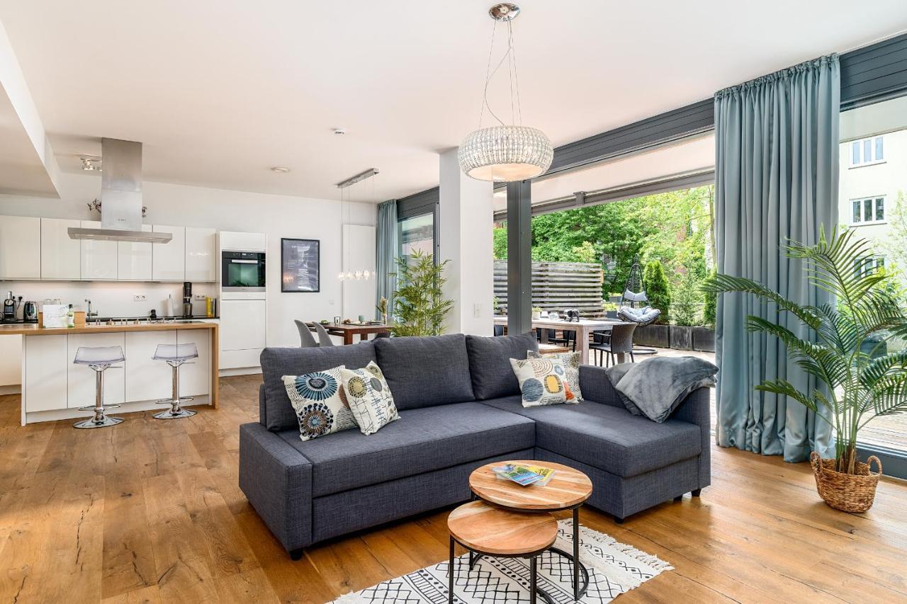 Cassel Loftss - Comfort Apartment - Barrierefrei - 112Qm Offenes Wohnen - Grosse Terrasse Luaran gambar