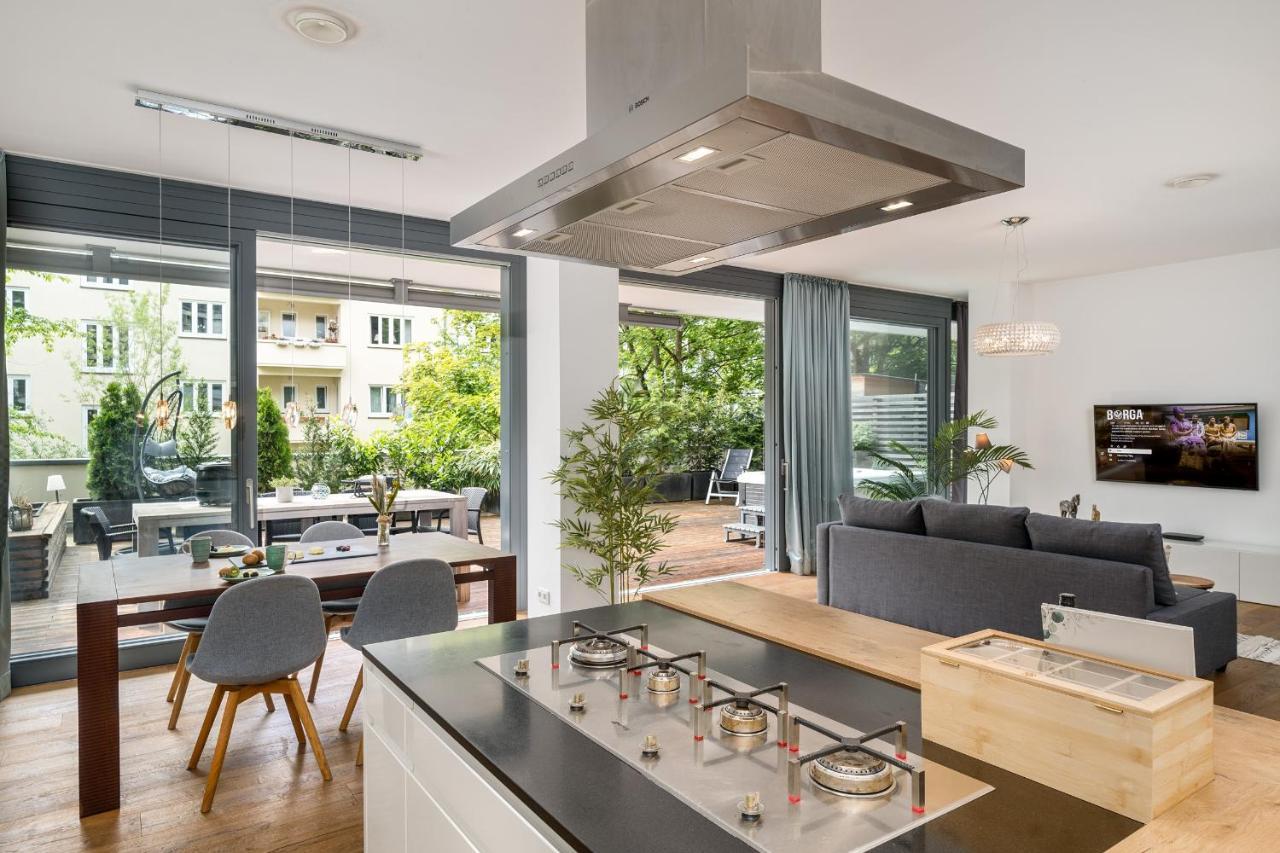 Cassel Loftss - Comfort Apartment - Barrierefrei - 112Qm Offenes Wohnen - Grosse Terrasse Luaran gambar